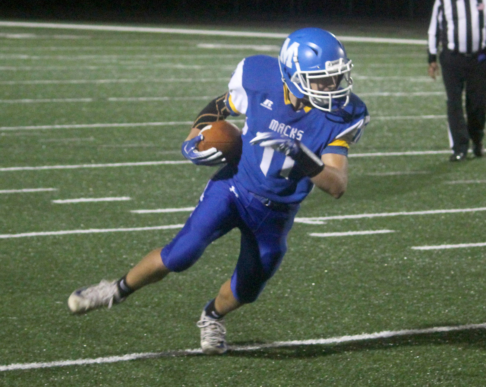 Phillips at McDonell football 9-27-19